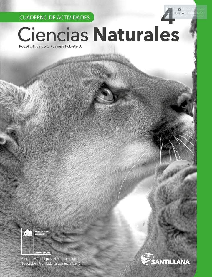 Cuadernillo de Ejercicios Ciencias Naturales 4 Basico Resuelto