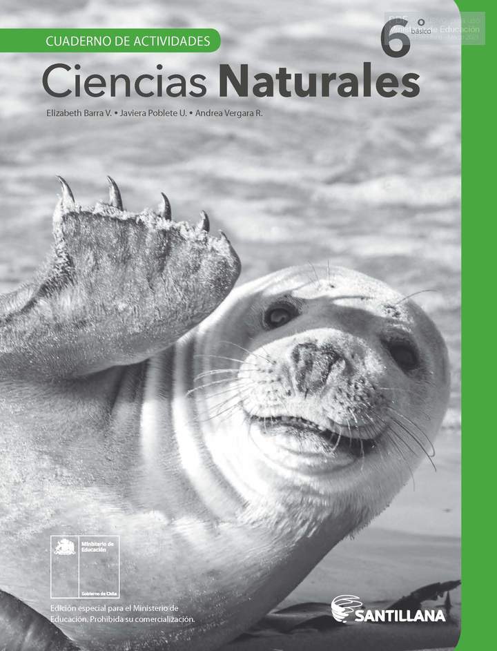 Cuadernillo de Ejercicios Ciencias Naturales 6 Basico Resuelto