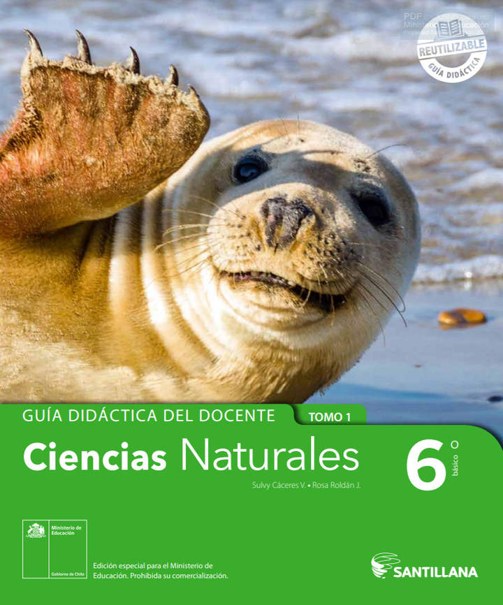 Solucionario Libro de Ciencias Naturales 6 Basico